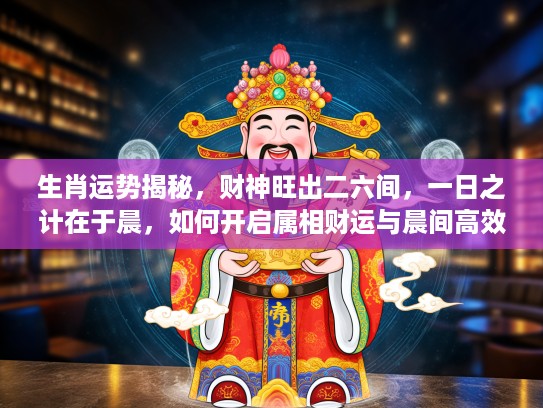 生肖运势揭秘,财神旺出二六间,一日之计在于晨,如何开启属相财运与晨间高效计划? 生肖运势揭秘,财神旺出二六间,一日之计在于晨,如何开启属相财运与晨间高效计划?