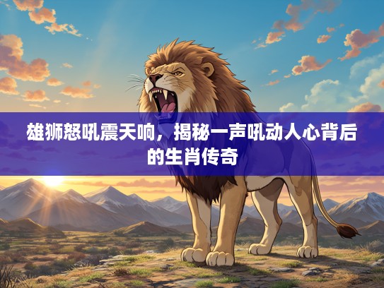 雄狮怒吼震天响，揭秘一声吼动人心背后的生肖传奇