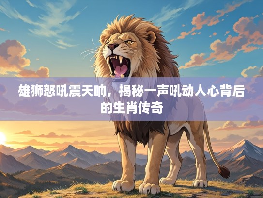 雄狮怒吼震天响，揭秘一声吼动人心背后的生肖传奇