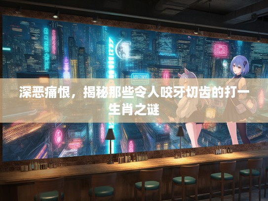 深恶痛恨，揭秘那些令人咬牙切齿的打一生肖之谜