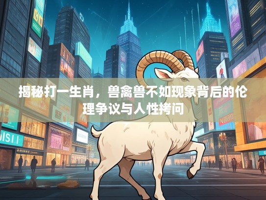 揭秘打一生肖，兽禽兽不如现象背后的伦理争议与人性拷问