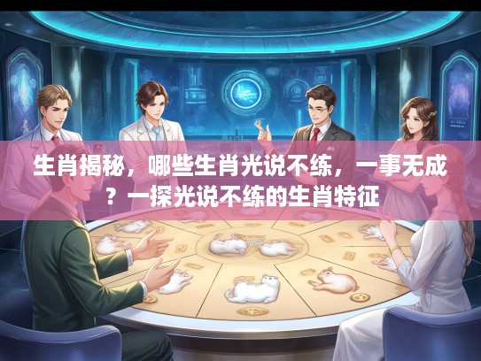 生肖揭秘,哪些生肖光说不练,一事无成?一探光说不练的生肖特征 生肖揭秘,哪些生肖光说不练,一事无成?一探光说不练的生肖特征