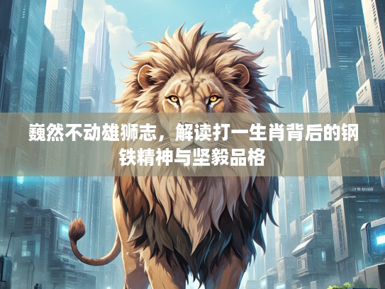 巍然不动雄狮志,解读打一生肖背后的钢铁精神与坚毅品格 巍然不动雄狮志,解读打一生肖背后的钢铁精神与坚毅品格