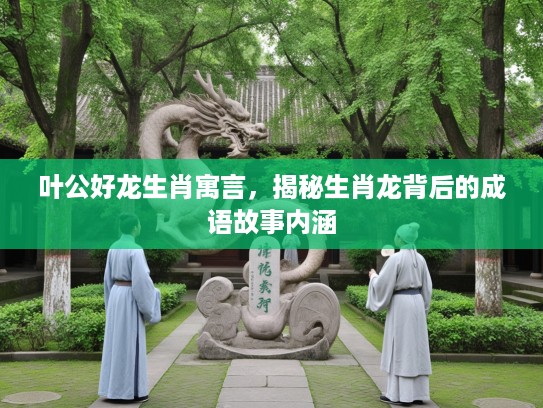 叶公好龙生肖寓言，揭秘生肖龙背后的成语故事内涵
