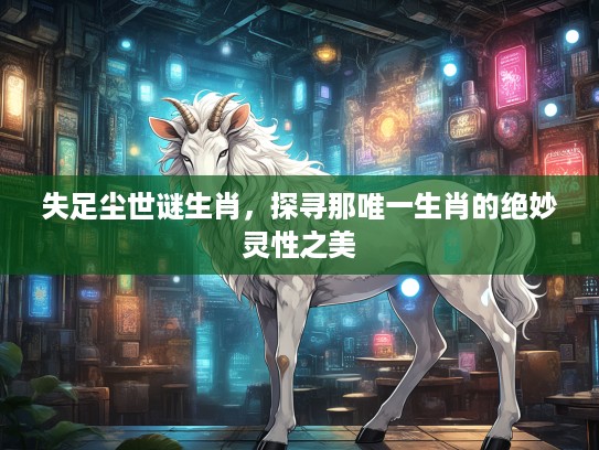 失足尘世谜生肖，探寻那唯一生肖的绝妙灵性之美