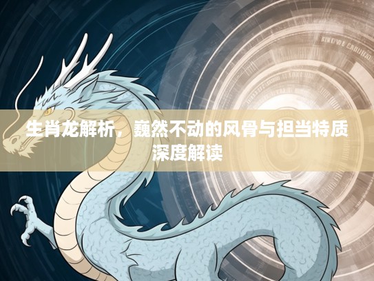 生肖龙解析,巍然不动的风骨与担当特质深度解读 生肖龙解析,巍然不动的风骨与担当特质深度解读