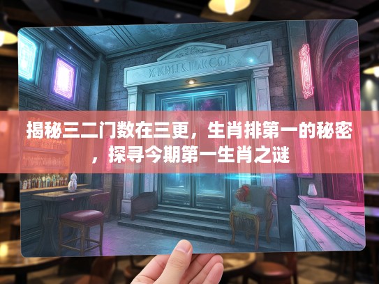 揭秘三二门数在三更,生肖排第一的秘密,探寻今期第一生肖之谜 揭秘三二门数在三更,生肖排第一的秘密,探寻今期第一生肖之谜