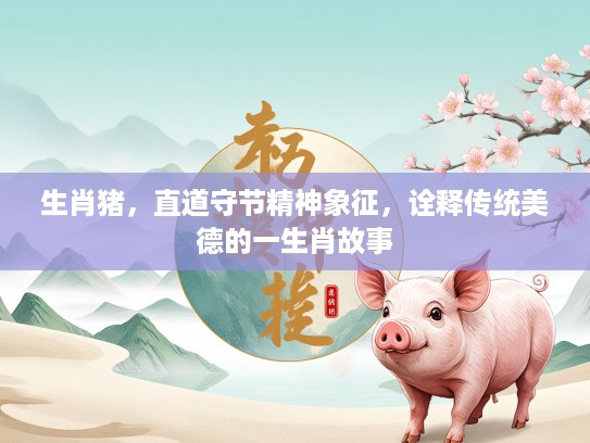 生肖猪，直道守节精神象征，诠释传统美德的一生肖故事