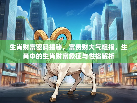 生肖财富密码揭秘，富贵财大气粗指，生肖中的生肖财富象征与性格解析