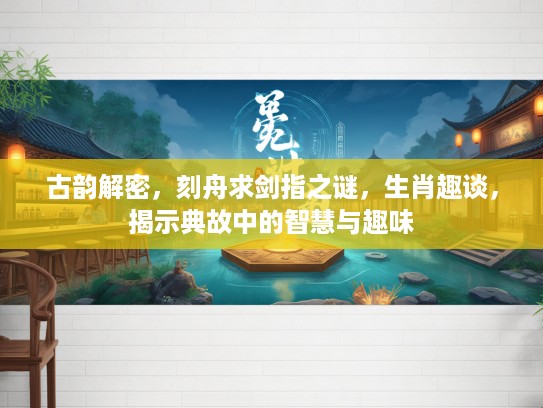 古韵解密，刻舟求剑指之谜，生肖趣谈，揭示典故中的智慧与趣味