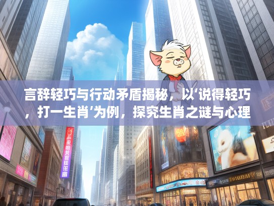 言辞轻巧与行动矛盾揭秘,以‘说得轻巧,打一生肖’为例,探究生肖之谜与心理动机关联 言辞轻巧与行动矛盾揭秘,以‘说得轻巧,打一生肖’为例,探究生肖之谜与心理动机关联