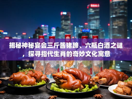 揭秘神秘宴会三斤酱猪蹄、六瓶白酒之谜,探寻指代生肖的奇妙文化寓意 揭秘神秘宴会三斤酱猪蹄、六瓶白酒之谜,探寻指代生肖的奇妙文化寓意