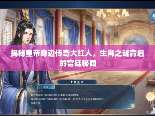 揭秘皇帝身边传奇大红人,生肖之谜背后的宫廷秘闻 揭秘皇帝身边传奇大红人,生肖之谜背后的宫廷秘闻