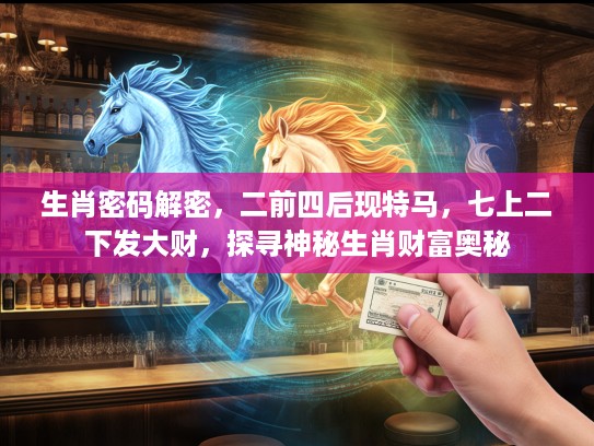 生肖密码解密，二前四后现特马，七上二下发大财，探寻神秘生肖财富奥秘