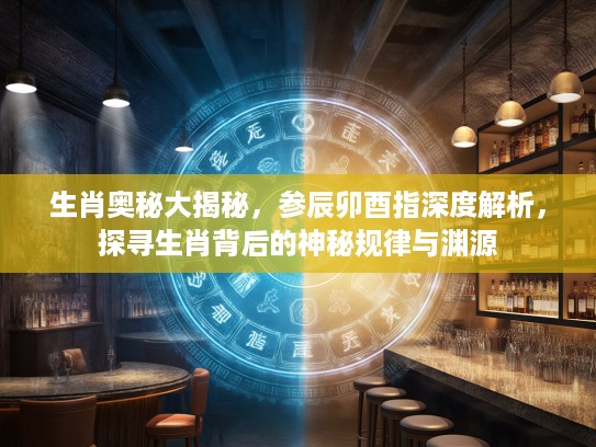 生肖奥秘大揭秘,参辰卯酉指深度解析,探寻生肖背后的神秘规律与渊源 生肖奥秘大揭秘,参辰卯酉指深度解析,探寻生肖背后的神秘规律与渊源