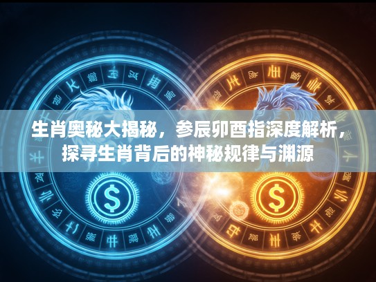 生肖奥秘大揭秘,参辰卯酉指深度解析,探寻生肖背后的神秘规律与渊源 生肖奥秘大揭秘,参辰卯酉指深度解析,探寻生肖背后的神秘规律与渊源
