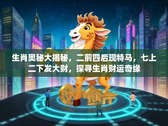 生肖奥秘大揭秘,二前四后现特马,七上二下发大财,探寻生肖财运奇缘 生肖奥秘大揭秘,二前四后现特马,七上二下发大财,探寻生肖财运奇缘