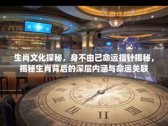 生肖文化探秘，身不由己命运指针揭秘，揭秘生肖背后的深层内涵与命运关联