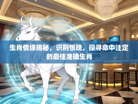 生肖情缘揭秘,识荆恨晚,探寻命中注定的最佳准确生肖 生肖情缘揭秘,识荆恨晚,探寻命中注定的最佳准确生肖