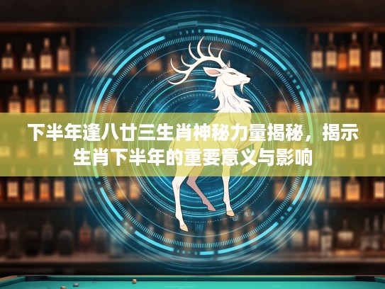 下半年逢八廿三生肖神秘力量揭秘，揭示生肖下半年的重要意义与影响
