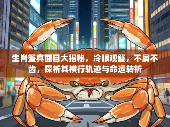 生肖蟹真面目大揭秘，冷眼观蟹，不屑不齿，探析其横行轨迹与命运转折