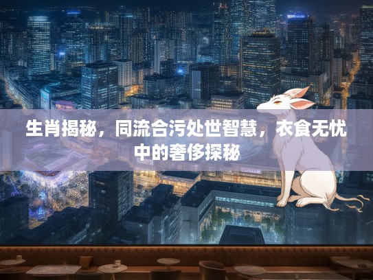 生肖揭秘，同流合污处世智慧，衣食无忧中的奢侈探秘