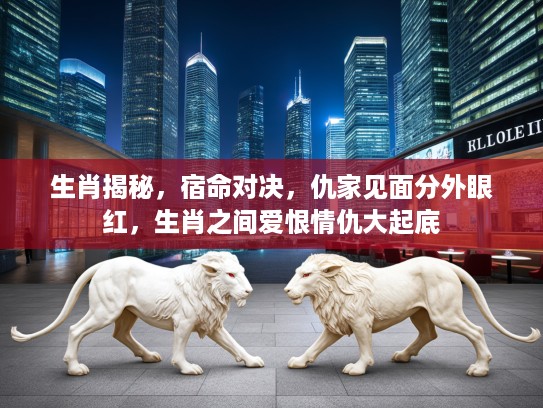 生肖揭秘,宿命对决,仇家见面分外眼红,生肖之间爱恨情仇大起底 生肖揭秘,宿命对决,仇家见面分外眼红,生肖之间爱恨情仇大起底