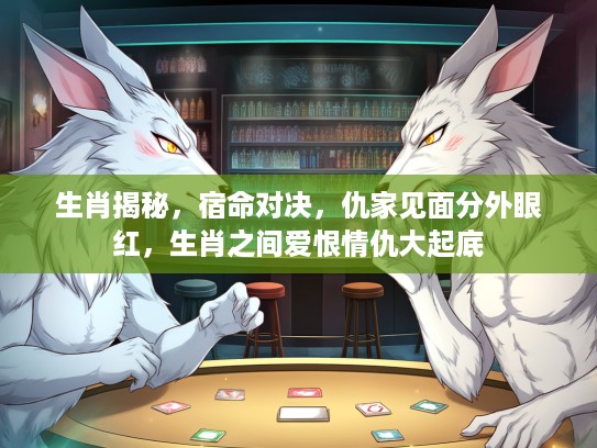 生肖揭秘,宿命对决,仇家见面分外眼红,生肖之间爱恨情仇大起底 生肖揭秘,宿命对决,仇家见面分外眼红,生肖之间爱恨情仇大起底