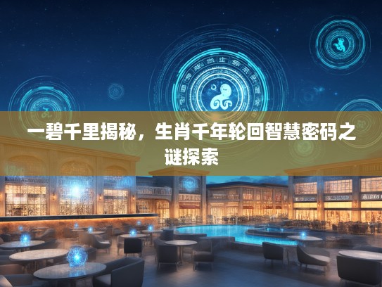一碧千里揭秘，生肖千年轮回智慧密码之谜探索
