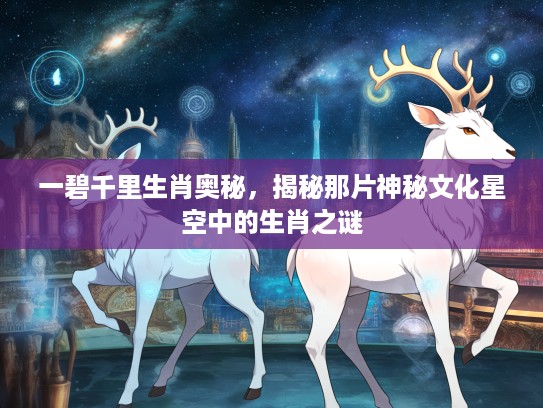 一碧千里生肖奥秘，揭秘那片神秘文化星空中的生肖之谜