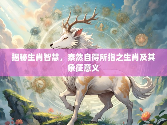 揭秘生肖智慧,泰然自得所指之生肖及其象征意义 揭秘生肖智慧,泰然自得所指之生肖及其象征意义