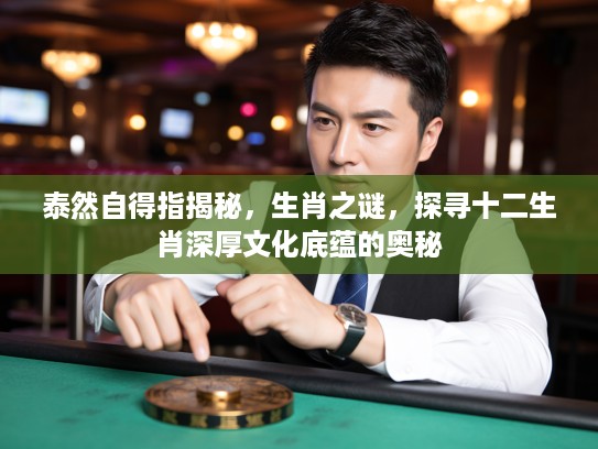 泰然自得指揭秘，生肖之谜，探寻十二生肖深厚文化底蕴的奥秘