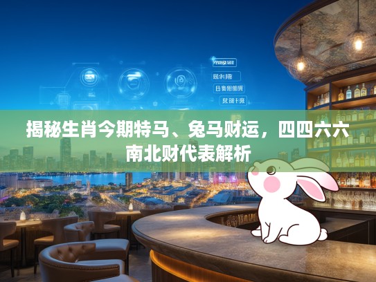 揭秘生肖今期特马、兔马财运，四四六六南北财代表解析