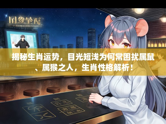 揭秘生肖运势,目光短浅为何常困扰属鼠、属猴之人,生肖性格解析! 揭秘生肖运势,目光短浅为何常困扰属鼠、属猴之人,生肖性格解析!