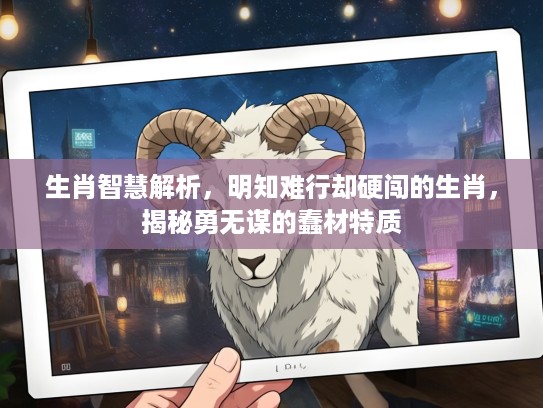 生肖智慧解析，明知难行却硬闯的生肖，揭秘勇无谋的蠢材特质
