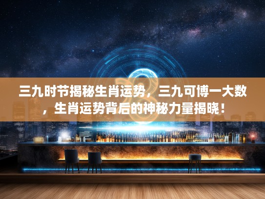 三九时节揭秘生肖运势，三九可博一大数，生肖运势背后的神秘力量揭晓！