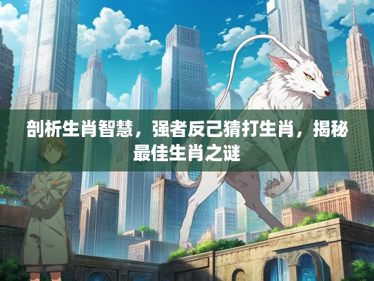 剖析生肖智慧，强者反己猜打生肖，揭秘最佳生肖之谜