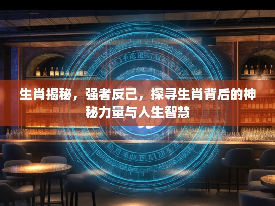 生肖揭秘,强者反己,探寻生肖背后的神秘力量与人生智慧 生肖揭秘,强者反己,探寻生肖背后的神秘力量与人生智慧