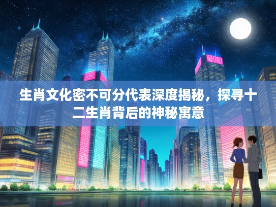 生肖文化密不可分代表深度揭秘，探寻十二生肖背后的神秘寓意