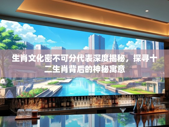 生肖文化密不可分代表深度揭秘，探寻十二生肖背后的神秘寓意