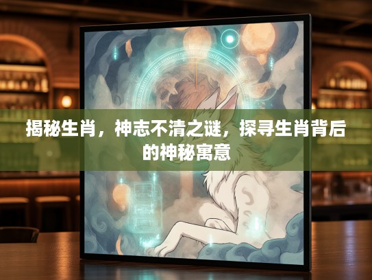 揭秘生肖，神志不清之谜，探寻生肖背后的神秘寓意