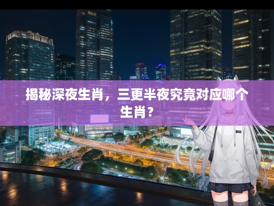 揭秘深夜生肖，三更半夜究竟对应哪个生肖？