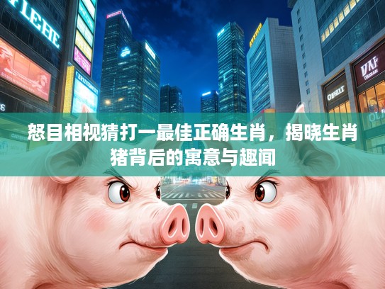 怒目相视猜打一最佳正确生肖，揭晓生肖猪背后的寓意与趣闻