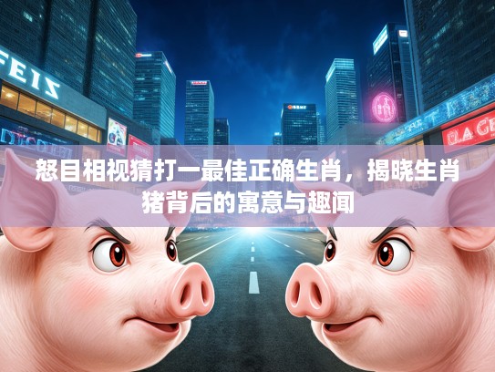怒目相视猜打一最佳正确生肖，揭晓生肖猪背后的寓意与趣闻