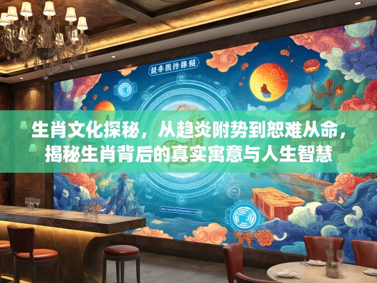 生肖文化探秘，从趋炎附势到恕难从命，揭秘生肖背后的真实寓意与人生智慧