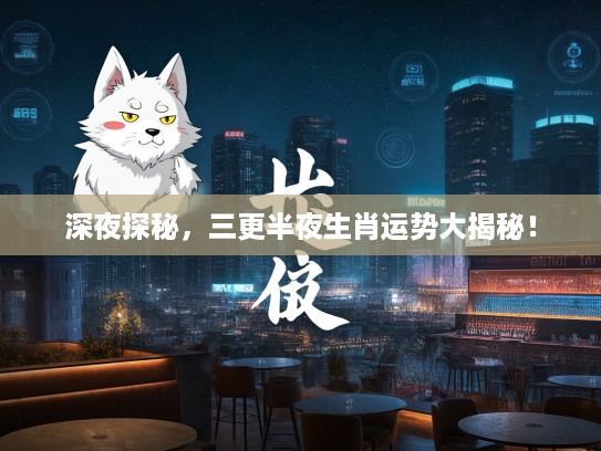 深夜探秘，三更半夜生肖运势大揭秘！