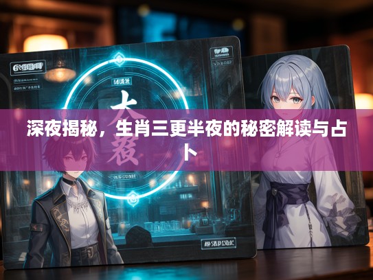 深夜揭秘,生肖三更半夜的秘密解读与占卜 深夜揭秘,生肖三更半夜的秘密解读与占卜