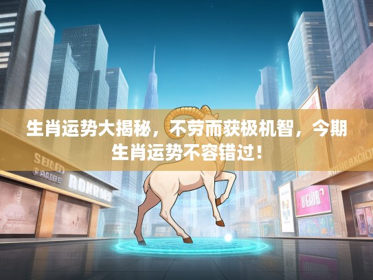 生肖运势大揭秘，不劳而获极机智，今期生肖运势不容错过！