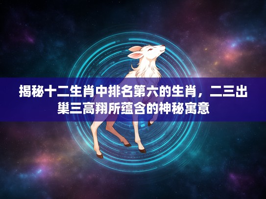 揭秘十二生肖中排名第六的生肖，二三出巢三高翔所蕴含的神秘寓意