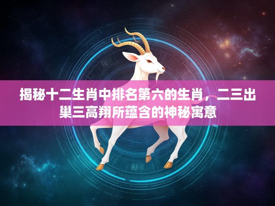 揭秘十二生肖中排名第六的生肖，二三出巢三高翔所蕴含的神秘寓意
